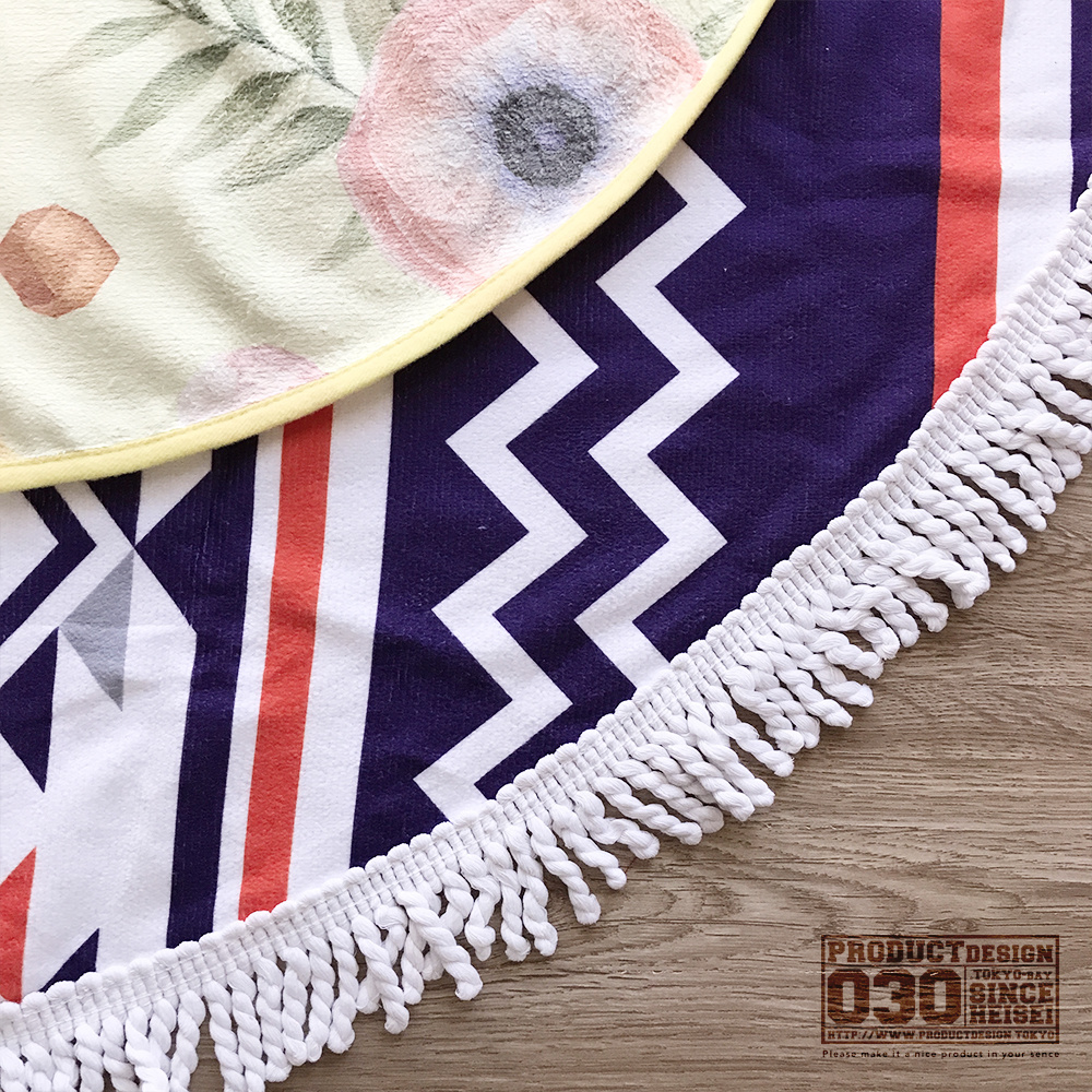 ラウンドタオル