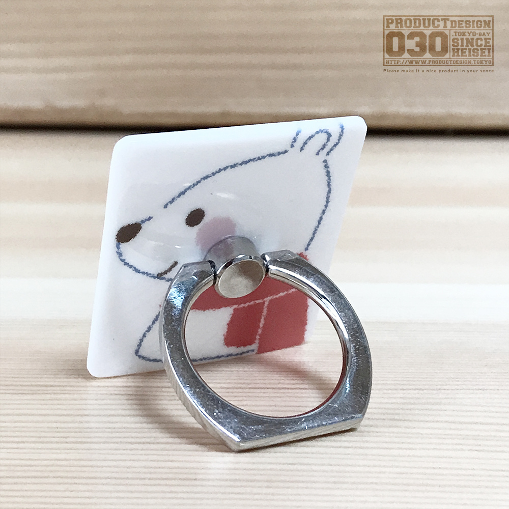 アクリルスマホリング