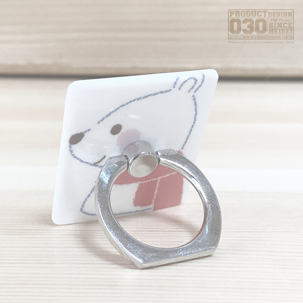 アクリルスマホリング