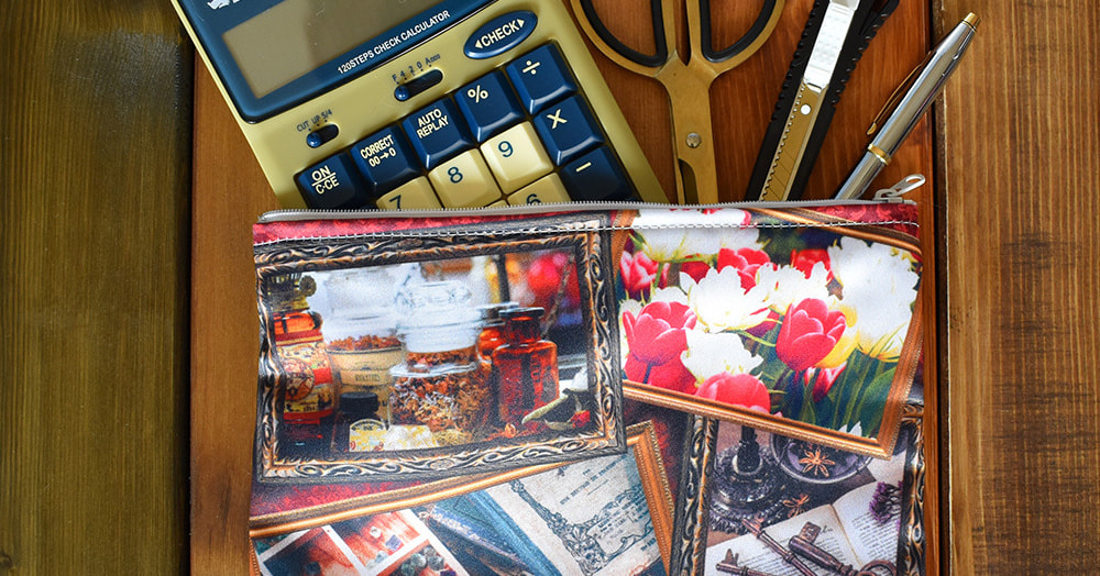 フラットポーチ_使用