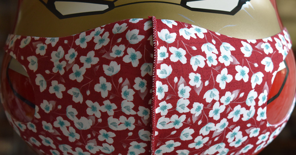 ストレッチマスク_装着_正面