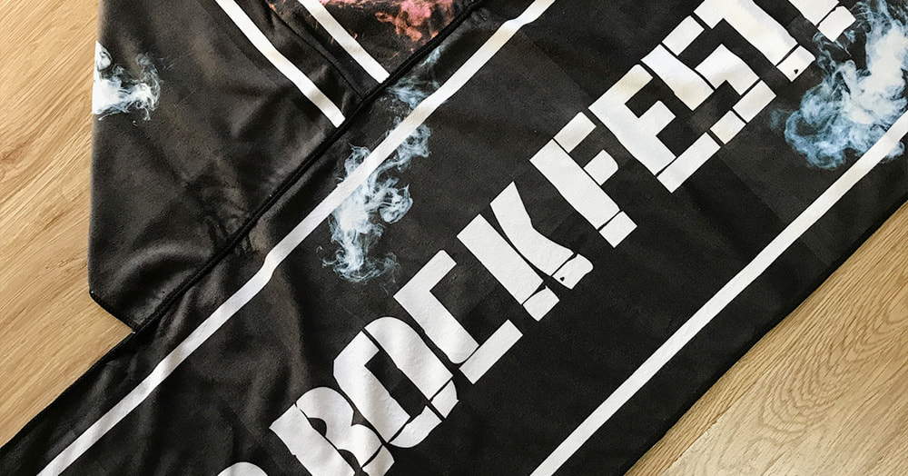 フード付きタオル