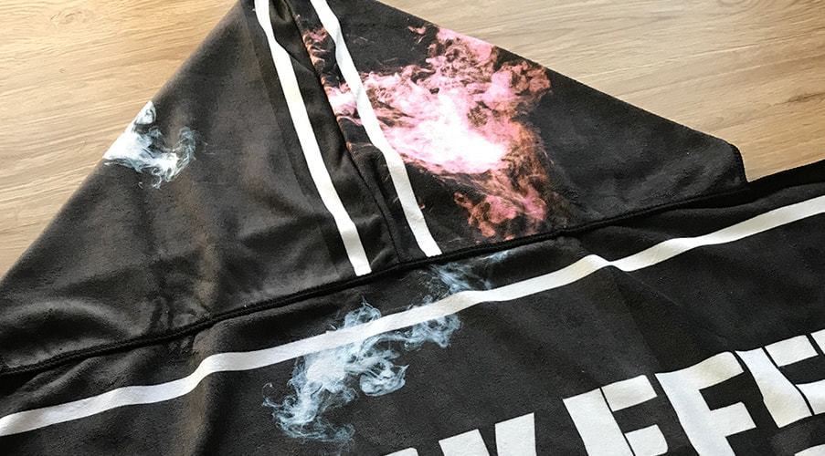 フード付きタオル