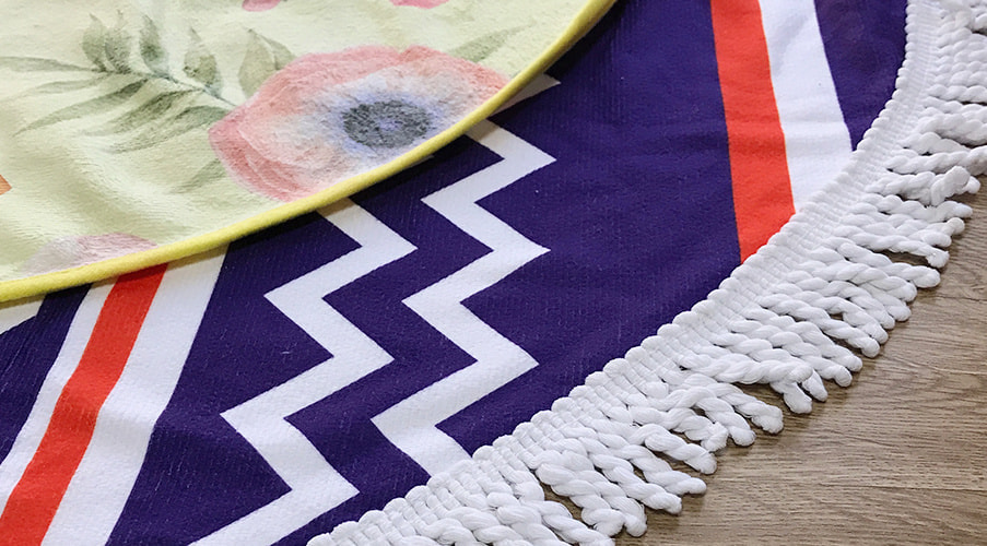 ラウンドタオル