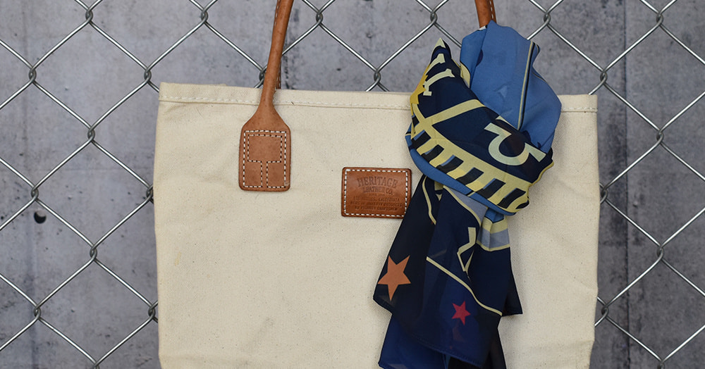 スカーフ_バッグ