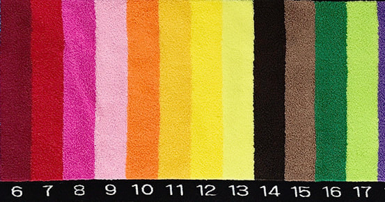 毛違いジャガードタオル 糸色